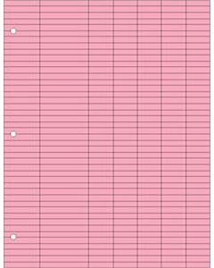 Instrument Marking Tape Durable | Autoclavable Permanent 8 1/2 " x 11" Imprints Pink 374 Inches per Sheet