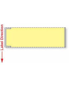 Label Mckesson/HBOC Direct Thermal Paper Permanent 3" Core 3 1"/2"x1 Yellow 5000 per Roll, 2 Rolls per Case