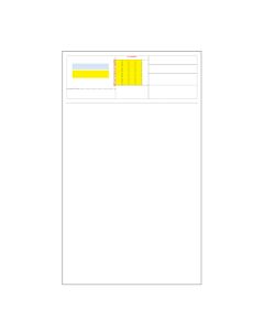 PharmeXcript® Label Form with Patented Flickaway® Technology Laser Permanent 8-1/2" x 14" White, 1000 per Box