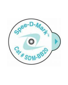 Spee-D-Mark™ Mammography Nipple Skin Marker, Radiopaque, 100 Per Box