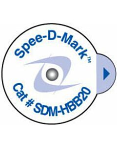 Spee-D-Mark™ Mammography Skin Marker Nipple Radiopaque Super-Sticky 2.0mm, 100 per Box