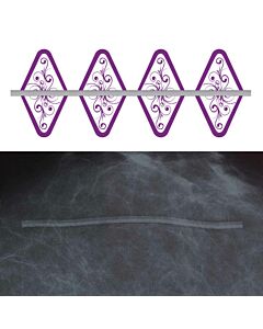 Spee-D-Line™ Mammography Skin Marker Scar Radiolucent NO BURNOUT™ Swirl Collection™ Super-Stretchy 1mm, 120 per Box