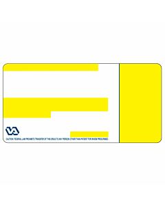 Label Direct Thermal (Paper, Permanent) 2"x4", 3" Core White/Yellow - 7500 per Case