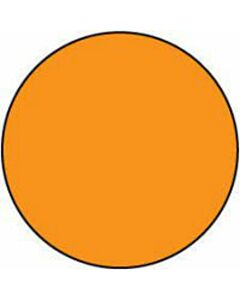 Conf-ID-ent™ Alert Bands® Colored Dots Paper Labels Orange - 1000 per Qty Based Roll