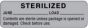 Label Paper Permanent Sterilized June 2 7/8" x 7/8", Gray, 1000 per Roll