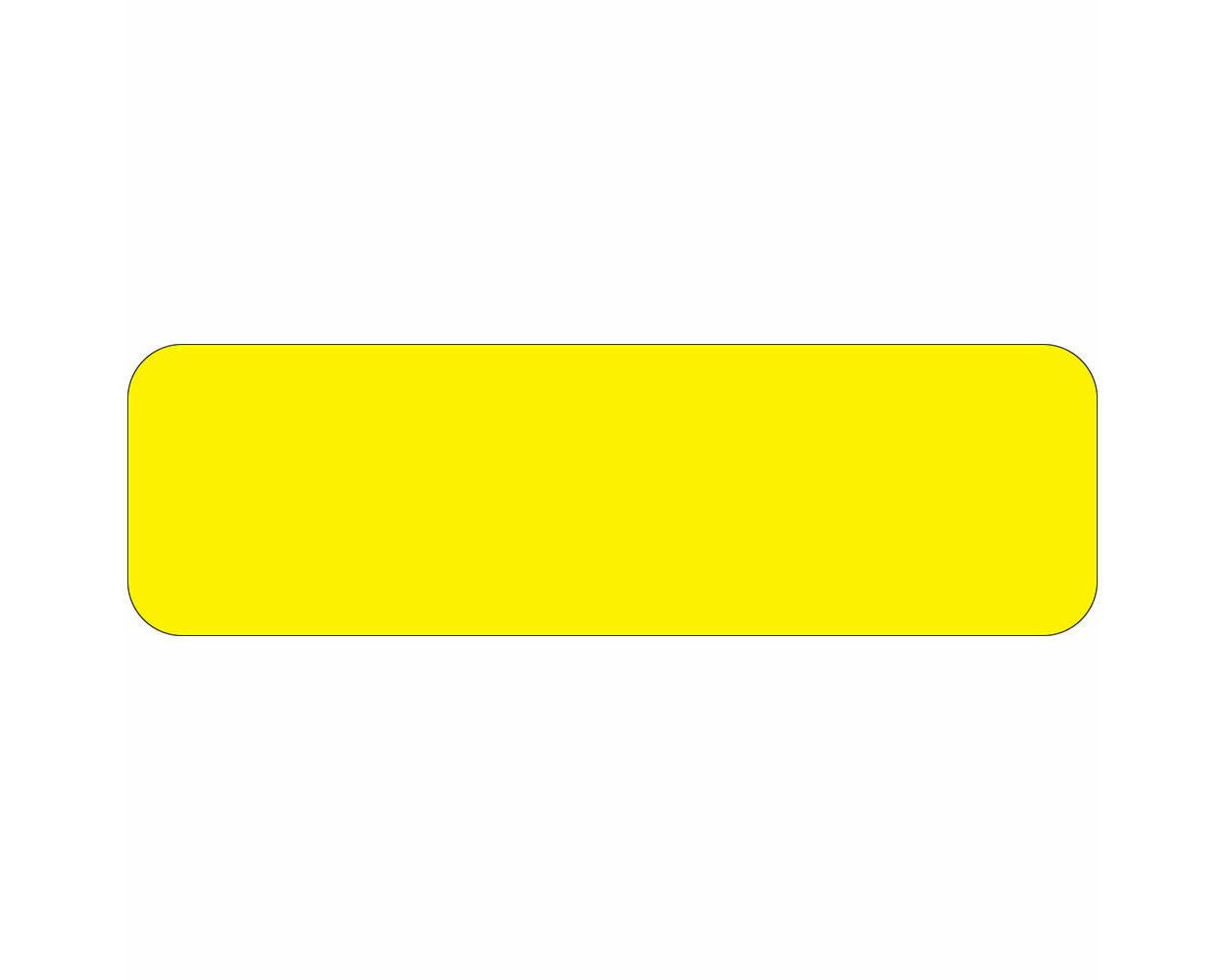 YELLOW Paper Color Code Label - PDC (59700048)