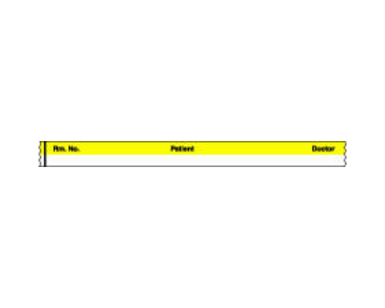 YELLOW Paper BINDER/CHART TAPE - PDC (59720129)
