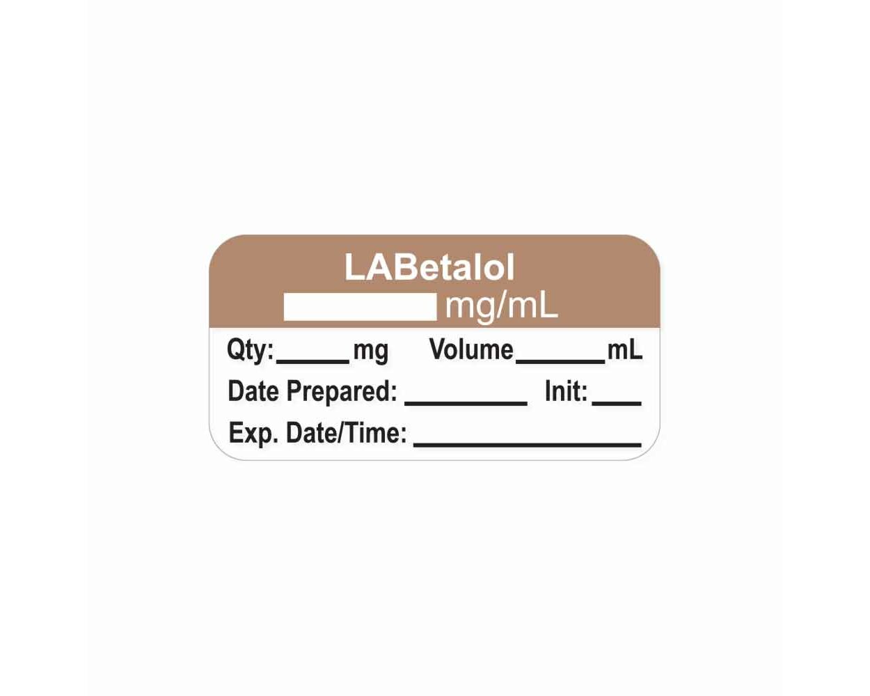 Anesthesia information - Lebetalol