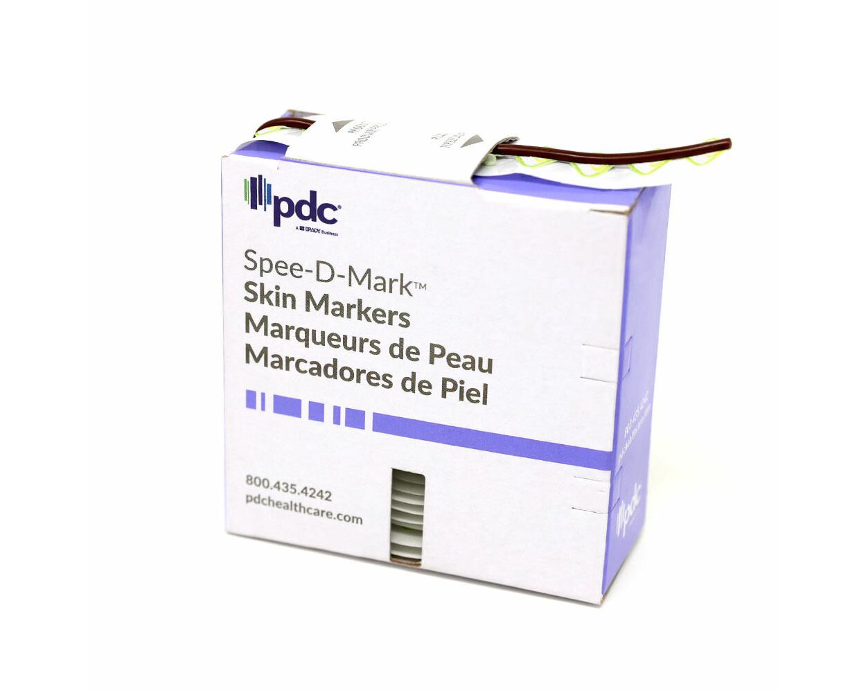 Spee-D-Mark™ CT Simulation Skin Marker, 2mm, Radiopaque Line