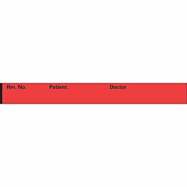 Red Paper BINDER/CHART TAPE - PDC (N-5-5)