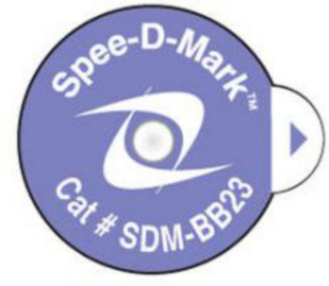 Spee-D-Mark™ Mammography Skin Marker Nipple Radiopaque for 3D and Digital 2.3mm, 100 per Box