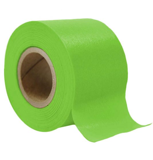 Time Tape® Color Code Removable Tape 1-1/2" x 500" per Roll - Green