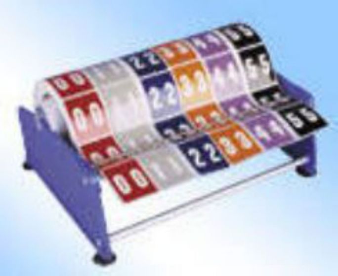 Dispenser Holds Labels up to 12 Wide Plastic 13-1/2 x 8-11/16 x 4-1/8 Black 1 per Each