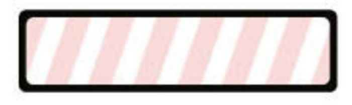 Binder/Chart Label Paper Removable 5 3/8" x 1 3/8" White with Pink 500 per Roll