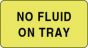 Label Paper Permanent No Fluid On Tray 1 5/8" x 7/8", Fl. Yellow, 1000 per Roll