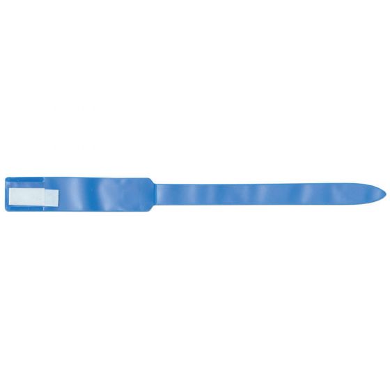 Soft-Lock® Insert Wristband Vinyl 1" x 11" Adult/Pediatric Blue, 250 per Box