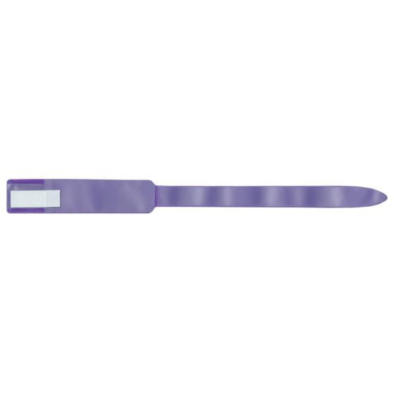 Soft-Lock® Insert Wristband Vinyl 1" x 11" Adult/Pediatric Purple, 250 per Box