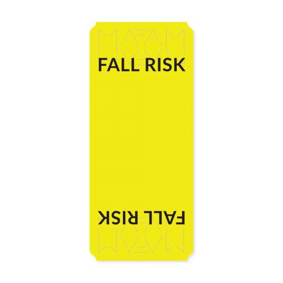 Ident-Alert® Color Coded Wraps, Fall Risk - Yellow, 250 Wraps per Box