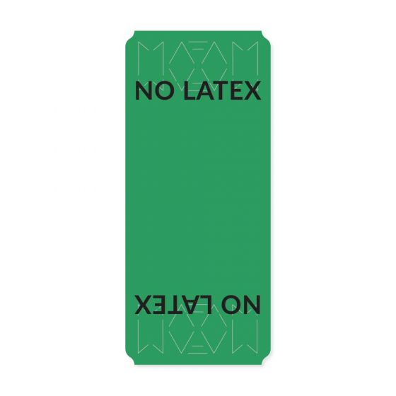 Ident-Alert® Color Coded Wraps, No Latex - Green, 250 Wraps per Box
