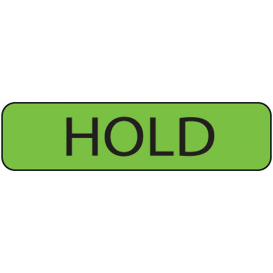 Label Paper Removable Hold, 1" Core, 1 1/4" x 5/16", Fl. Green, 760 per Roll