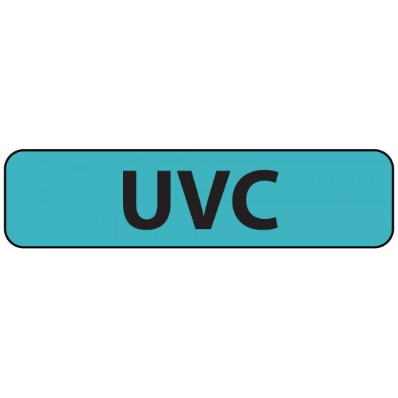 Label Paper Removable UVC, 1" Core, 1 1/4" x 5/16", Blue, 760 per Roll