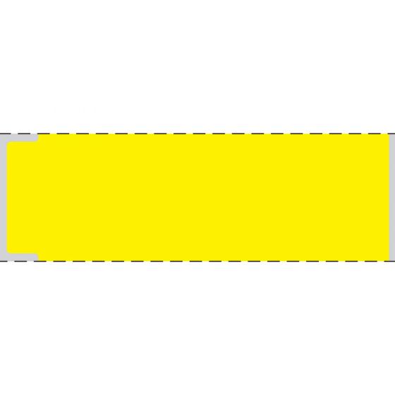 Label Cerner Direct Thermal Paper Permanent 3" Core 3x1" Yellow 5000 per Roll, 2 Rolls per Box