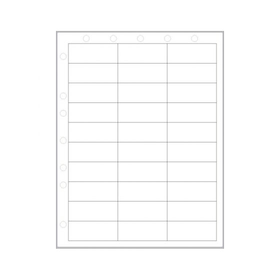 CHART LABELS LASER 2 1/2X1 WHITE - 4 PKS OF 250 PER CASE - Accepts linear and 2D bar codes