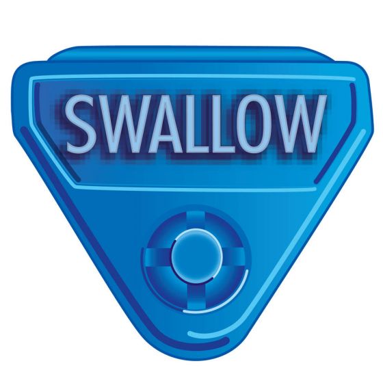 WBCLASP-SW2 - CSWB IAS ALERT EMB "SWALLOW" 250PK BL