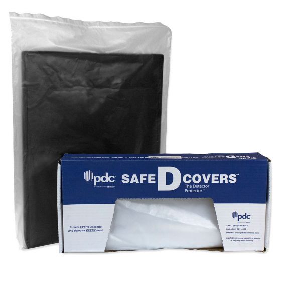 Safe-D-Covers™ Disposable Cassette Cover Zip Top Slippery Fits 14" x 17", 100 per Box