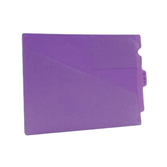 Purple Lavender Outguide, Center Tab, letter size, 2 pockets