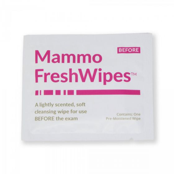 FreshWipes™ Mammography Patient Wipe Pre-moistened Cleansing Towelette