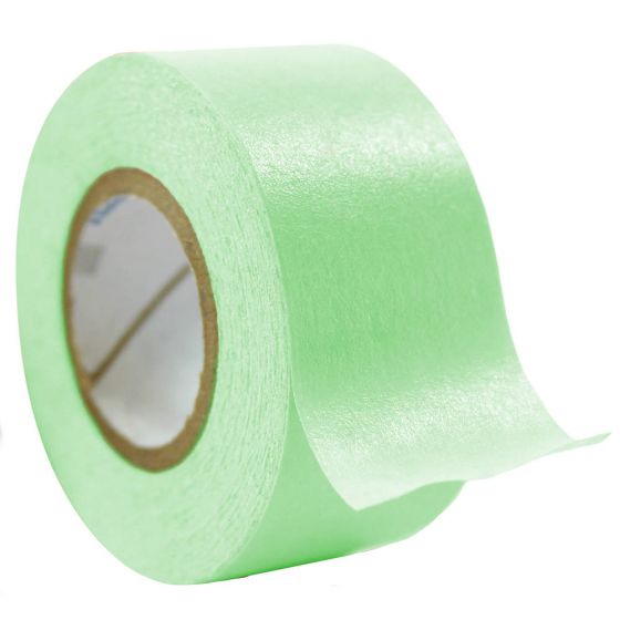 Time Tape® Color Code Removable Tape 1" x 500" per Roll - Lime Green