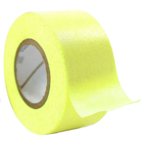 Time Tape® Color Code Removable Tape 1" x 500" per Roll - Chartreuse
