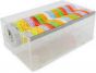 Dispenser Holds up to 15 Rolls of 1/2 Wide Tape Plastic 8-3/8 x 5 x 3-1/8 Clear 1 per Each