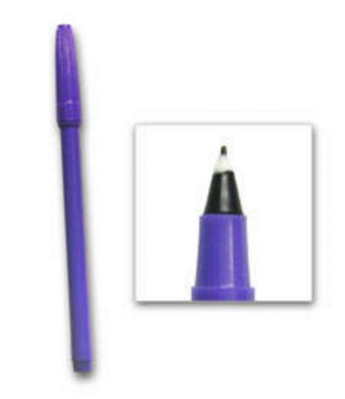Viscot® Non-Sterile Skin Marking Pen Ultra-Fine Tip Gentian Violet, 100 per Case