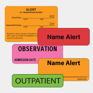 Admissions Communication Labels