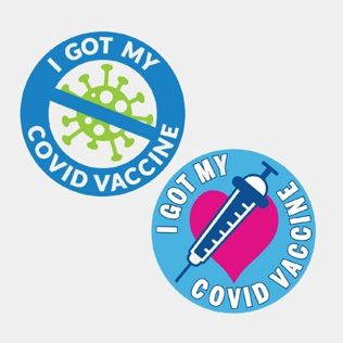 Vaccine Stickers